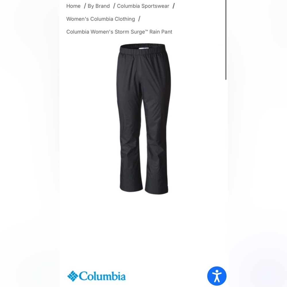 Columbia Women’s Storm Surge Rain Pants